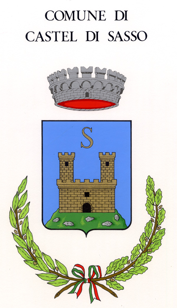 Emblema della Città di Castel di Sasso (Caserta)